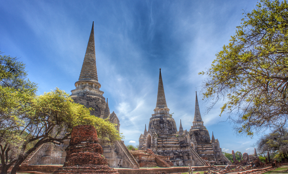 Ayutthaya - Wat Phra Si Sanphet (वाट फरा सी संपेट)