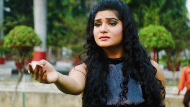 new comer Shruti Rao of Bhojpuri cinema will be seen with Nirhua bhojpurisargam