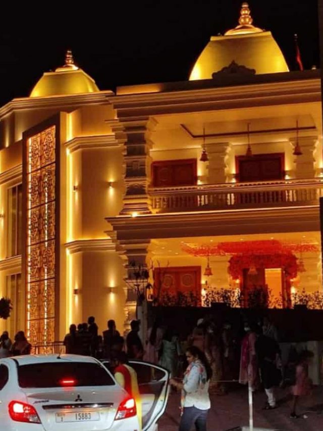 A new Hindu temple was inaugurated in Dubai on October 4